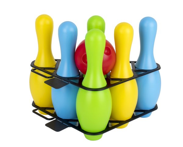 Kids Bowling Set (6 kegels + 1 bal)
