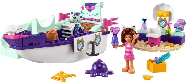LEGO Gabby's Dollhouse Vertroetelschip van Gabby & Meerminkat - 10786 - Afbeelding 3