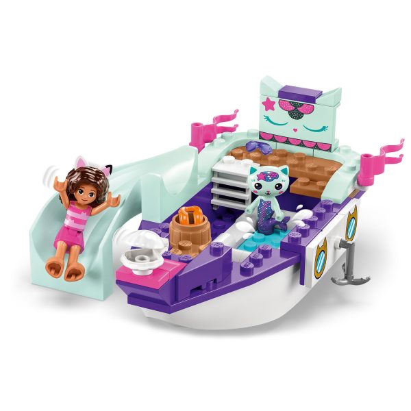 LEGO Gabby's Dollhouse Vertroetelschip van Gabby & Meerminkat - 10786 - Afbeelding 5