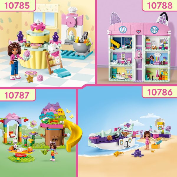 LEGO Gabby's Dollhouse Vertroetelschip van Gabby & Meerminkat - 10786 - Afbeelding 7
