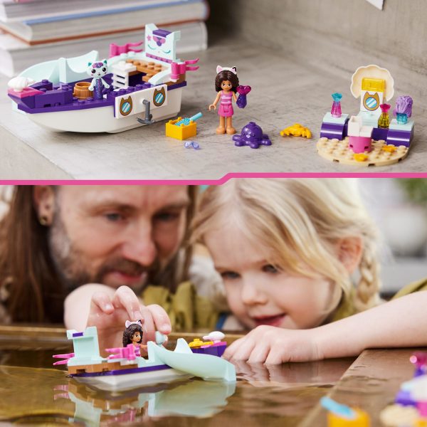 LEGO Gabby's Dollhouse Vertroetelschip van Gabby & Meerminkat - 10786 - Afbeelding 8