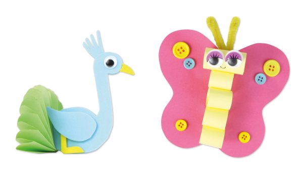 Creatief Knutselkoffer (roze) - 400stuks - Afbeelding 4