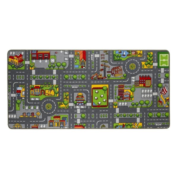 Duoplay Vloerkleed Large (80x120cm) verkeer/boerderij - Afbeelding 3