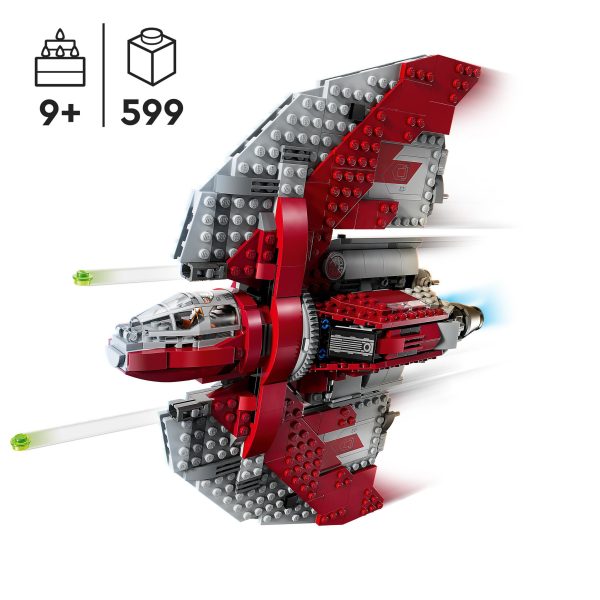 LEGO Star Wars Ahsoka Tano's T-6 Jedi Shuttle - 75362 - Afbeelding 4