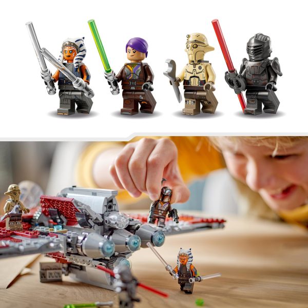 LEGO Star Wars Ahsoka Tano's T-6 Jedi Shuttle - 75362 - Afbeelding 7