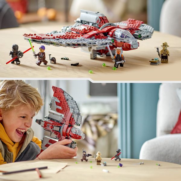 LEGO Star Wars Ahsoka Tano's T-6 Jedi Shuttle - 75362 - Afbeelding 8