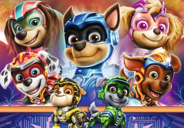 Puzzel (2x12stuks) - Paw Patrol The Mighty Movie - Afbeelding 4