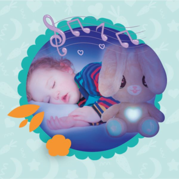 PeekaPets Bunny (pluche) - 30cm (beige) - Afbeelding 5