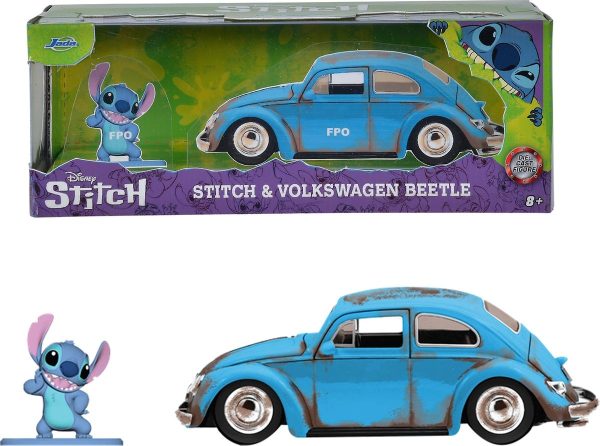 Disney Lilo & Stitch - Stitch & 1959 Volkswagen Beetle (1:24)