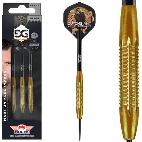 Bull's Player Shell Coated Brass 21 gr Steeltip - 1 exemplaar - Afbeelding 6