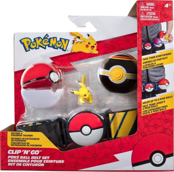 Pokémon Clip 'N' Go Poké Ball Belt Set assortiment - 1 exemplaar