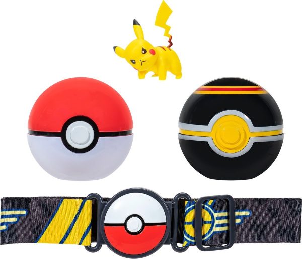 Pokémon Clip 'N' Go Poké Ball Belt Set assortiment - 1 exemplaar - Afbeelding 2