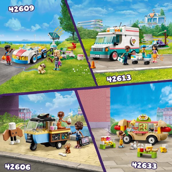 LEGO Friends Elektrische auto en oplaadpunt - 42609 - Afbeelding 7