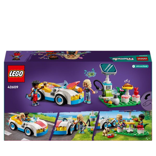 LEGO Friends Elektrische auto en oplaadpunt - 42609 - Afbeelding 9