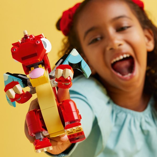 LEGO Creator 3-in-1 Rode draak - 31145 - Afbeelding 8