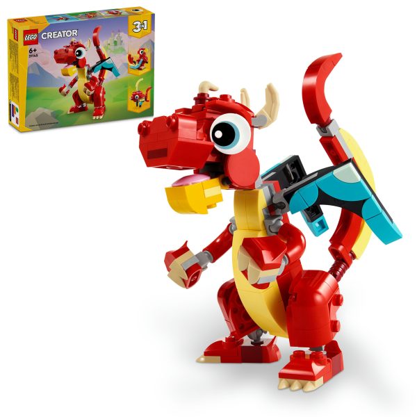 LEGO Creator 3-in-1 Rode draak - 31145 - Afbeelding 10
