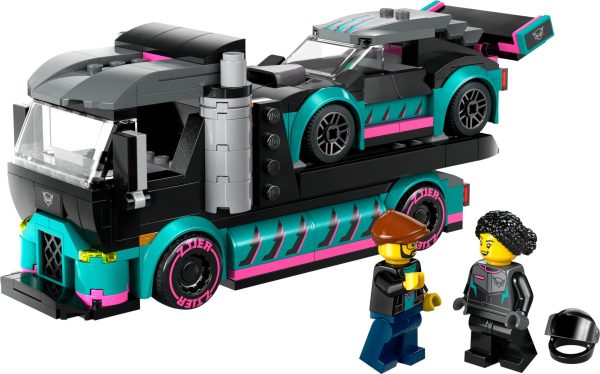 LEGO City Raceauto en transporttruck - 60406 - Afbeelding 3