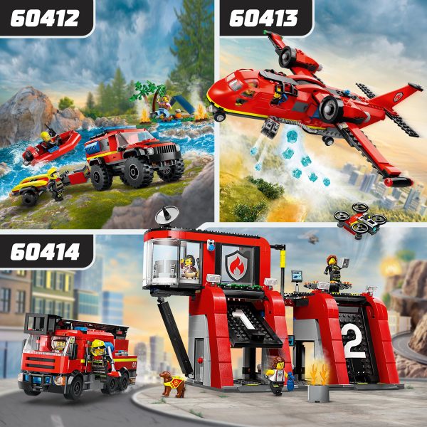 LEGO City 4x4 brandweerauto met reddingsboot - 60412 - Afbeelding 8