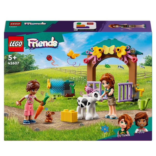 LEGO Friends Autumns schuur met kalfje - 42607