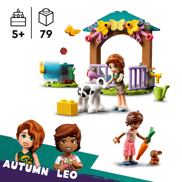LEGO Friends Autumns schuur met kalfje - 42607 - Afbeelding 4
