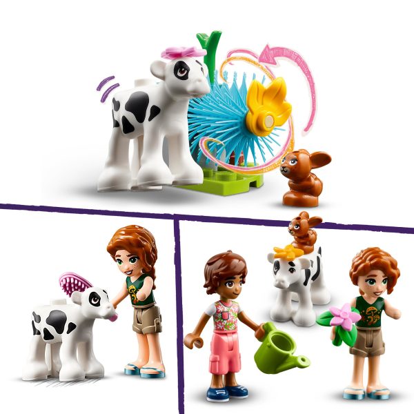 LEGO Friends Autumns schuur met kalfje - 42607 - Afbeelding 6