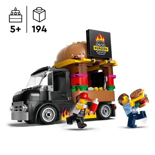 LEGO City Hamburgertruck - 60404 - Afbeelding 4