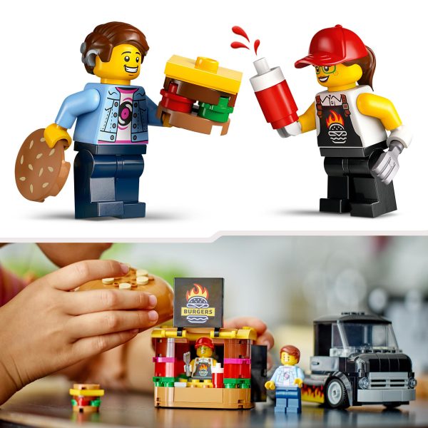 LEGO City Hamburgertruck - 60404 - Afbeelding 6