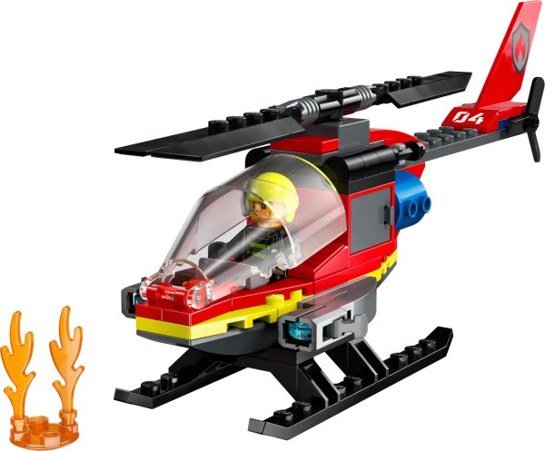 LEGO City Brandweerhelikopter - 60411 - Afbeelding 3