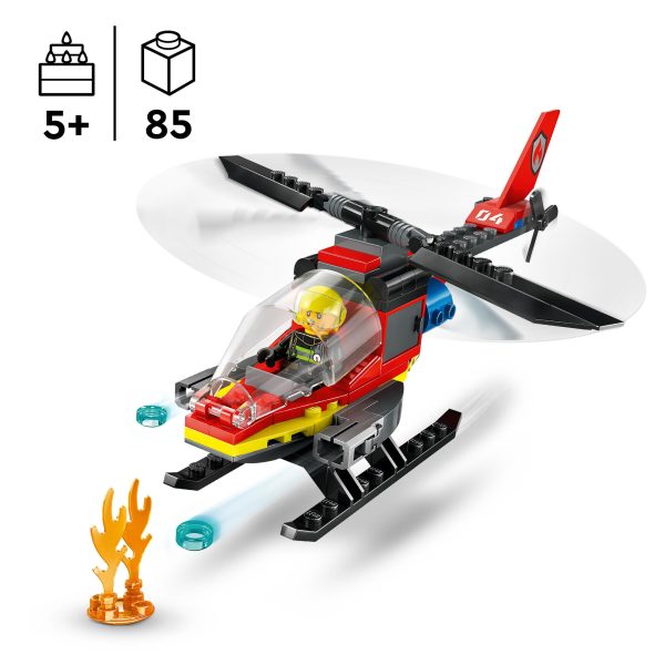 LEGO City Brandweerhelikopter - 60411 - Afbeelding 4