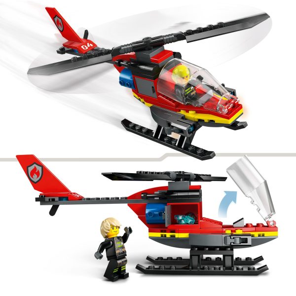 LEGO City Brandweerhelikopter - 60411 - Afbeelding 5