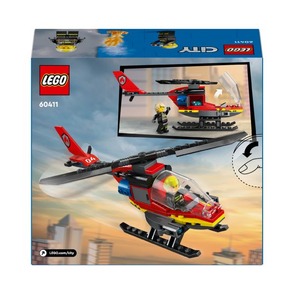 LEGO City Brandweerhelikopter - 60411 - Afbeelding 9