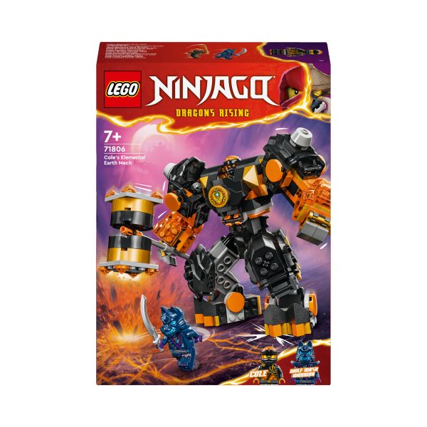 LEGO Ninjago Cole's elementaire aardmecha - 71806