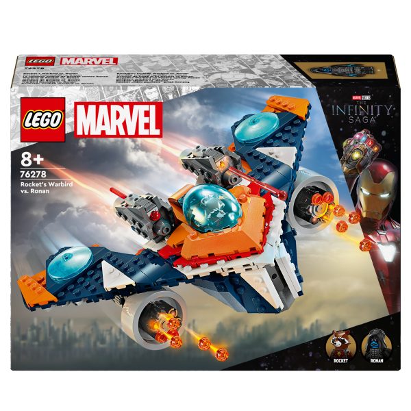 LEGO Marvel The Infinity Saga Rockets Warbird vs. Ronan - 76278