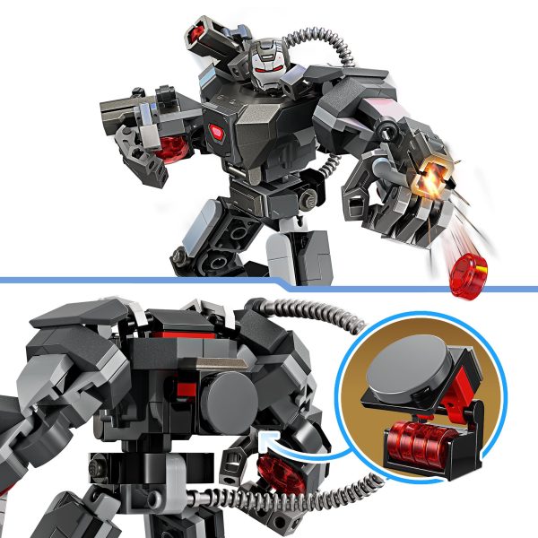 LEGO Marvel The Infinity Saga War Machine mechapantser - 76277 - Afbeelding 5