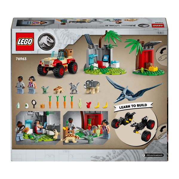 LEGO Jurassic World Reddingscentrum voor babydinosaurussen - 76963 - Afbeelding 9