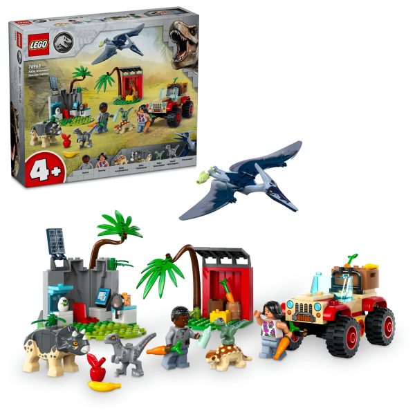 LEGO Jurassic World Reddingscentrum voor babydinosaurussen - 76963 - Afbeelding 10