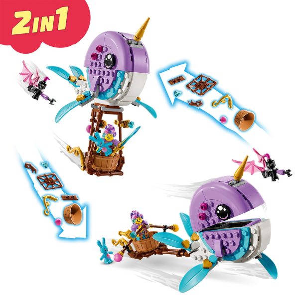 LEGO DREAMZzz Izzie's narwal-luchtballon - 71472 - Afbeelding 5