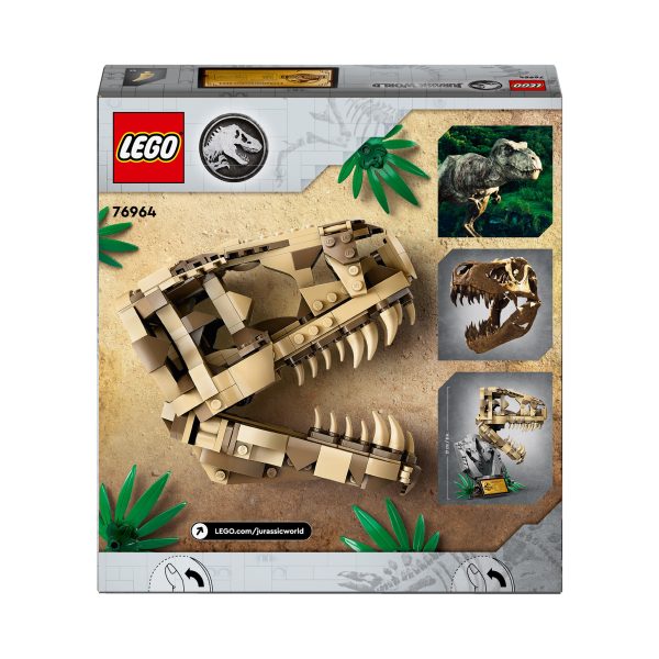 LEGO Jurassic World Dinosaurusfossielen T-Rex schedel - 76964 - Afbeelding 9