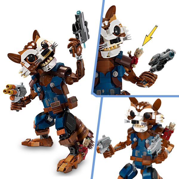 LEGO Marvel The Infinity Saga Rocket en Baby Groot - 76282 - Afbeelding 5
