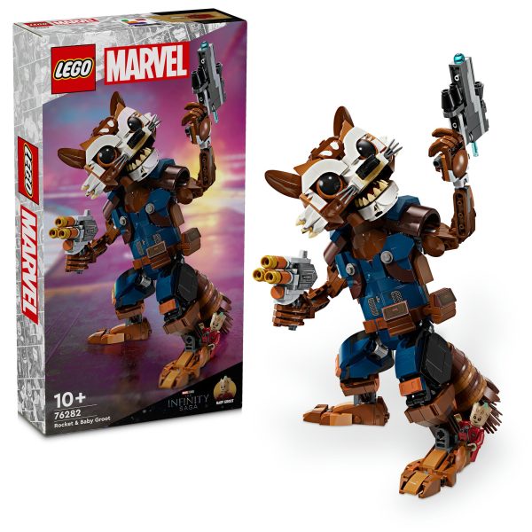 LEGO Marvel The Infinity Saga Rocket en Baby Groot - 76282 - Afbeelding 9