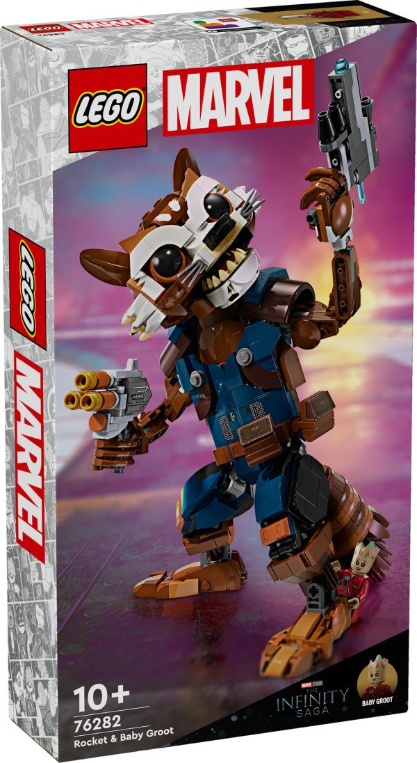 LEGO Marvel The Infinity Saga Rocket en Baby Groot - 76282 - Afbeelding 10