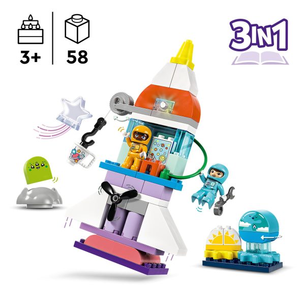 LEGO Duplo Ruimteavontuur (3-in-1) - 10422 - Afbeelding 4