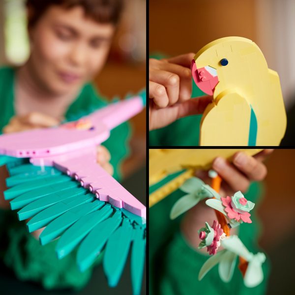 LEGO Art De Faunacollectie - Kleurrijke papegaaien - 31211 - Afbeelding 6