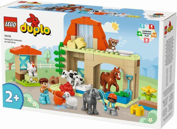 LEGO Duplo Dieren verzorgen op de boerderij - 10416 - Afbeelding 2