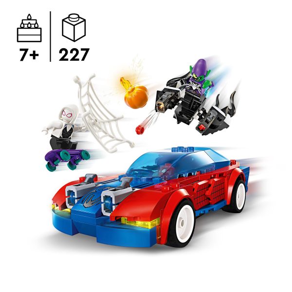 LEGO Marvel Spider-Man Racewagen en Venom Green Goblin - 76279 - Afbeelding 4
