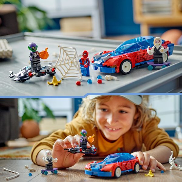 LEGO Marvel Spider-Man Racewagen en Venom Green Goblin - 76279 - Afbeelding 7