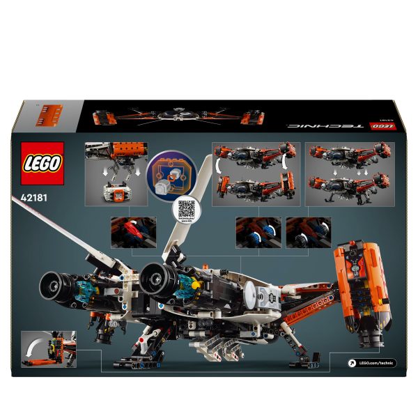 LEGO Technic VTOL Vrachtruimteschip LT81 - 42181 - Afbeelding 9
