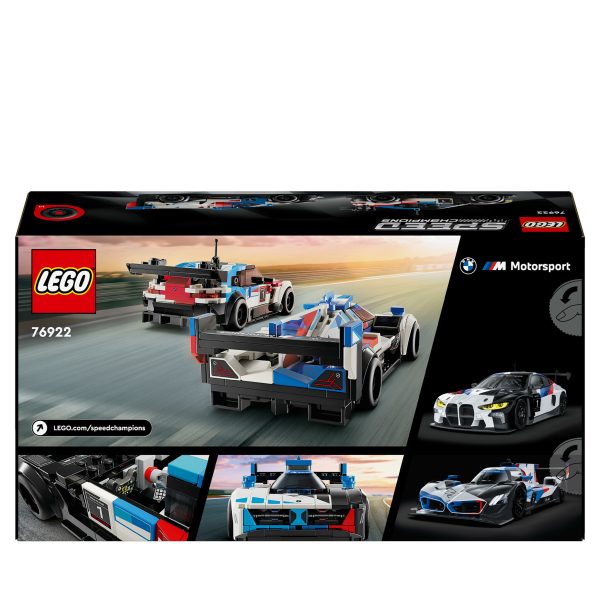 LEGO Speed Champions BMW M4 GT3 & BMW M Hybrid V8 racewagens - 76922 - Afbeelding 9