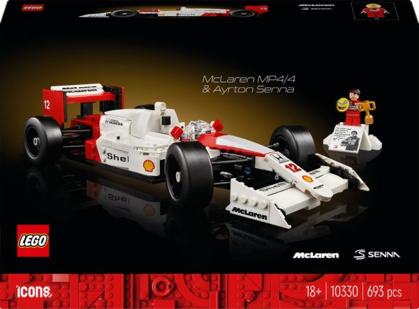 LEGO Icons McLaren MP4/4 en Ayrton Senna - 10330 - Afbeelding 8