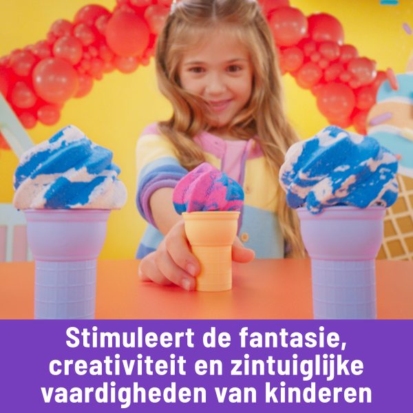 Kinetic Sand - Soft Serve Ice Cream Station Playset - Afbeelding 6